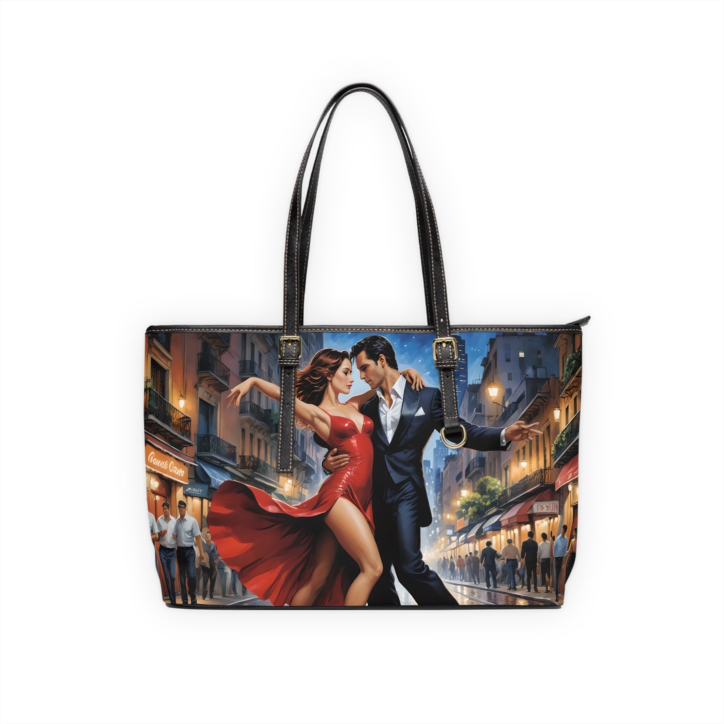 Tango Night PU Leather Shoulder Bag