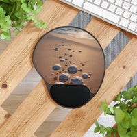 Coastal Beach with Sand Dollar Trail Mouse Pad