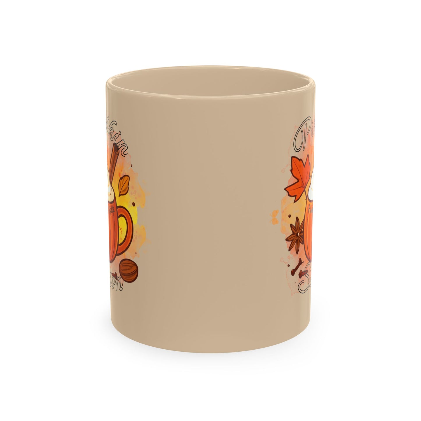 Pumpkin Spice Season Ceramic Mug