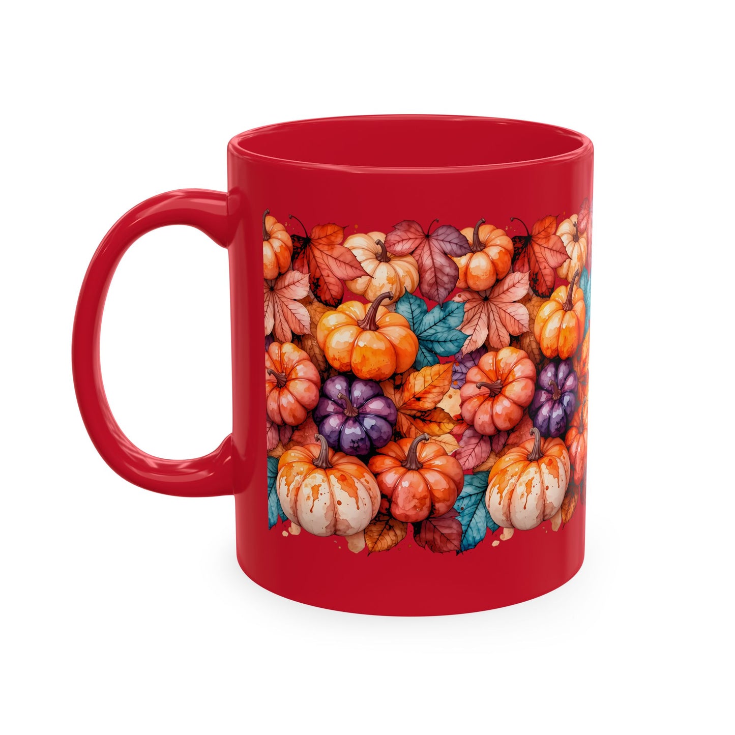 Autumn Pumpkins Ceramic Mug