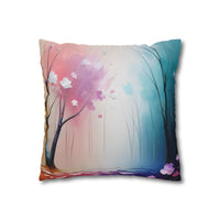 Pastel Blossom Forest Pillowcase