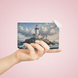 Coastal Lighthouse Mini Clutch Bag
