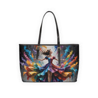 Colorburst Dancer PU Leather Shoulder Bag