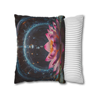 Lotus Waterdrop Decorative Pillowcase