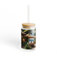 Seaside Tiki Bar Sipper Glass