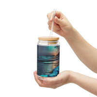 Bioluminescent Ocean Night Sipper Glass