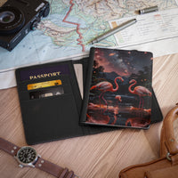 Mystic Flamingos Passport Cover