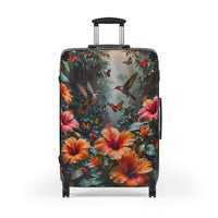 Hummingbird & Hibiscus Cabin Suitcase