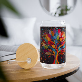 ColorfulTree Sipper Glass