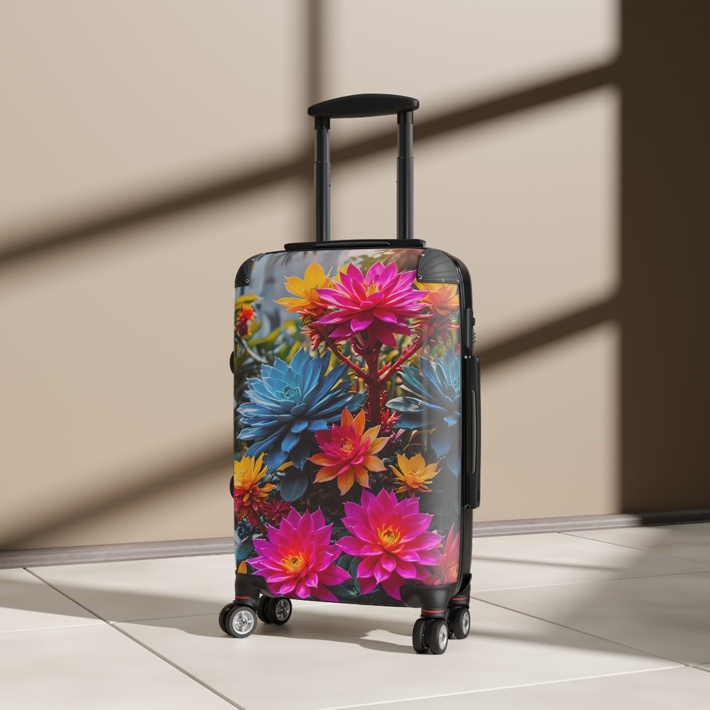 Succulent Plant Cabin Suitcase
