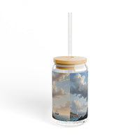 Coastal Lighthouse Sipper Glass