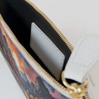 Scenic Mountain Adventure Mini Clutch Bag