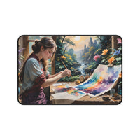 Artist Painting Desk Mat