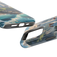 Coastal Farm Lighthouse Magnetic Phone Case
