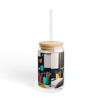 Teacher Desk & Classroom Sipper Glass