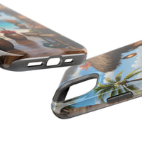 Tropical Beach Bar Magnetic Tough Phone Case