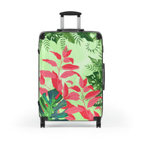 Tropical Greenery Travel Suitcase