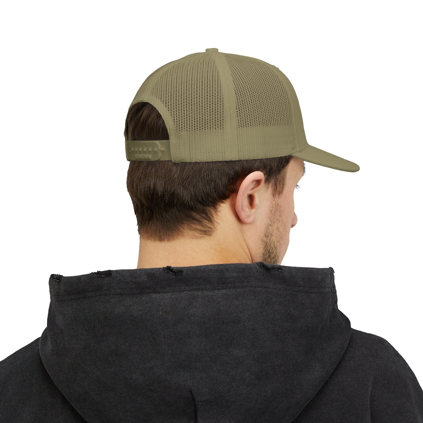 Personalized Embroidered Floral Name Trucker Cap