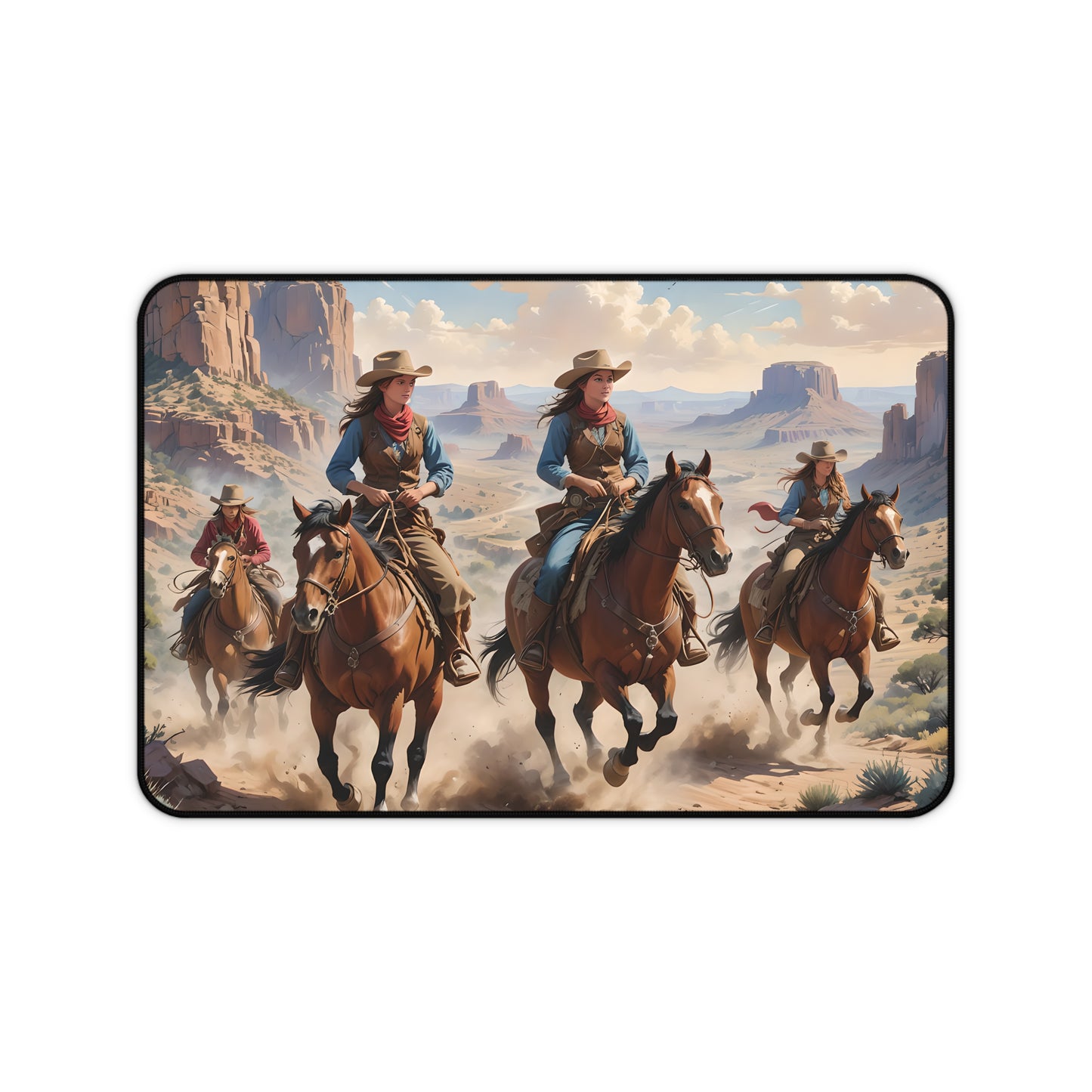 Western Cowgirls Desk Mat