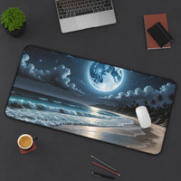 Blue Moon & Beach Desk Mat