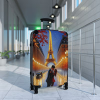 A Kiss in Paris Travel Suitcase