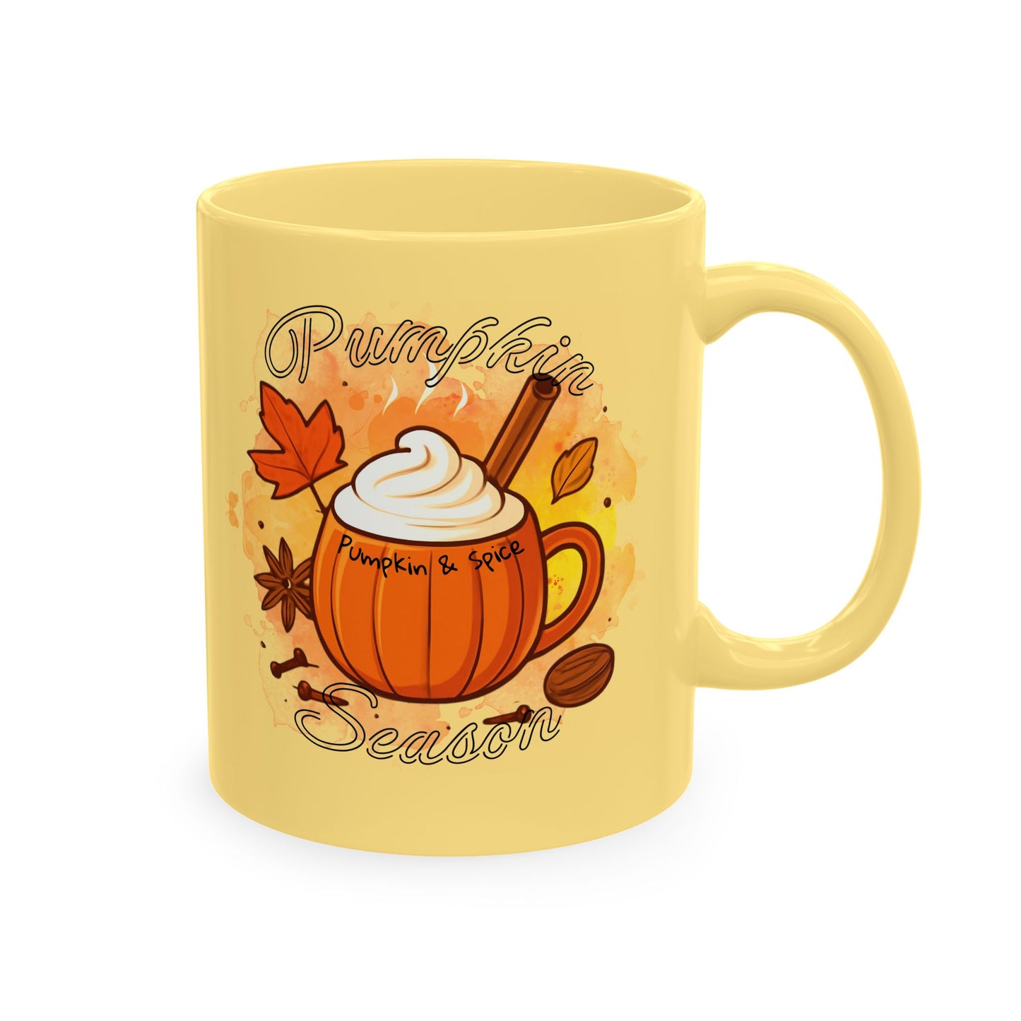Pumpkin Spice Season Ceramic Mug
