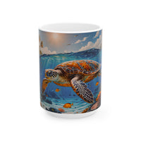Sea Turtle Ocean Ceramic Mug