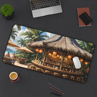 Tropical Tiki Bar Desk Mat