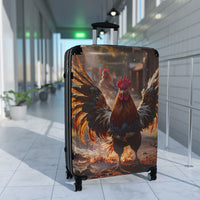 Rooster Farmyard Travel Suitcase