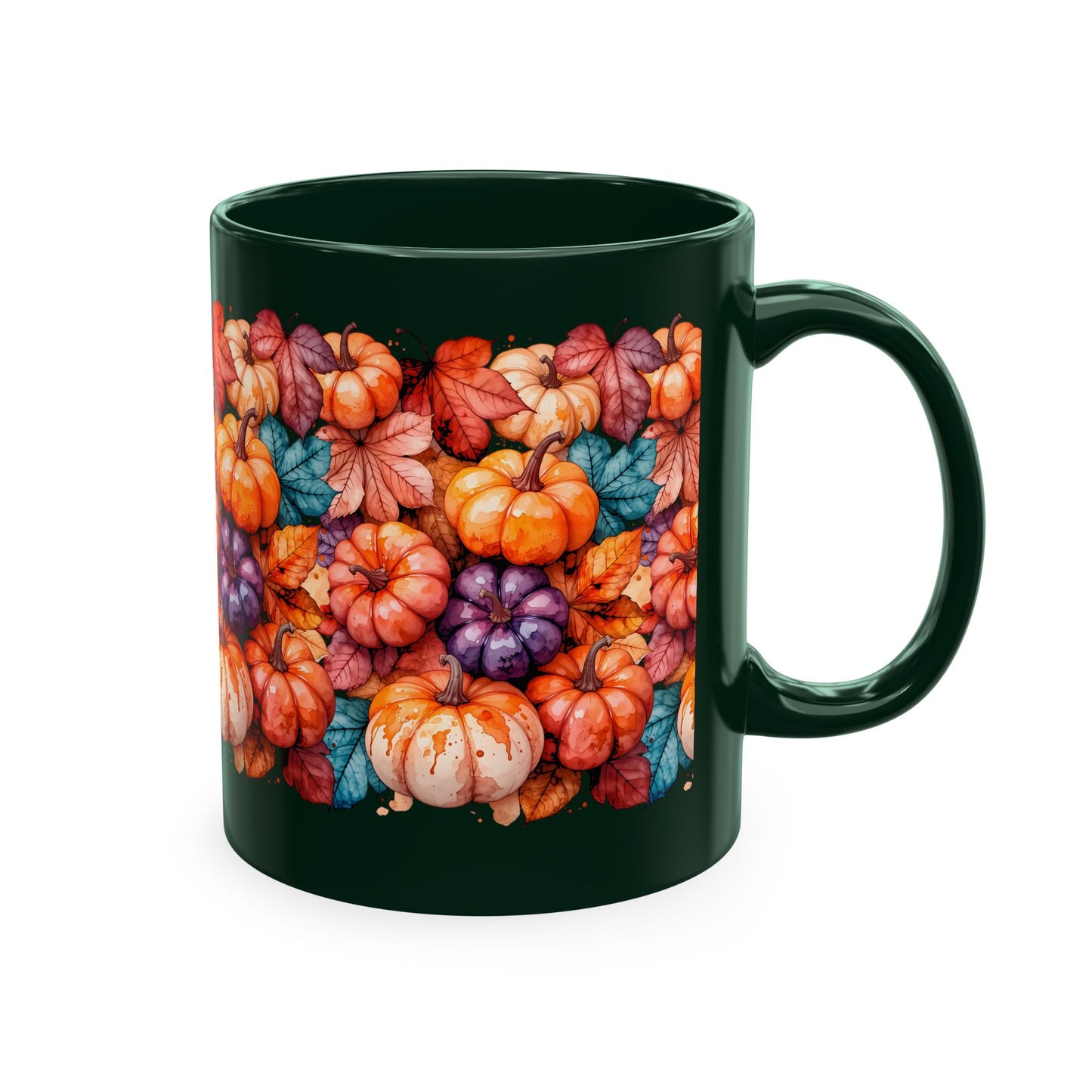 Autumn Pumpkins Ceramic Mug