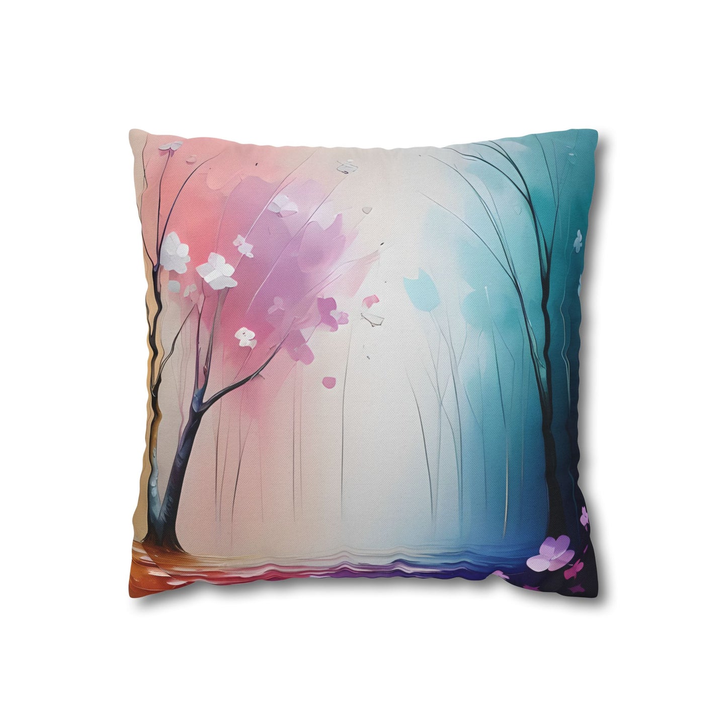 Pastel Blossom Forest Pillowcase