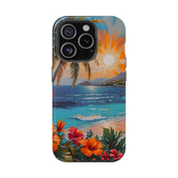 Tropical Beach Vibes Magnetic Tough Case