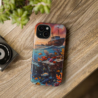 Vibrant Coral Reef Dive Magnetic Tough Phone Cases