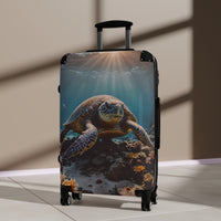 Ocean Sea Turtle Cabin Suitcase