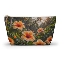 Wild Hibiscus Accessory Pouch