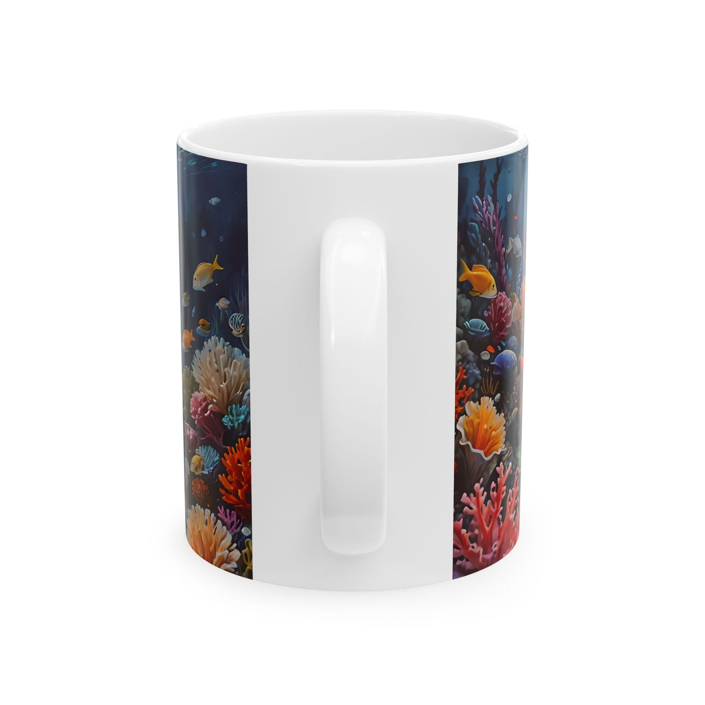 Underwater Coral Reef Ceramic Mug