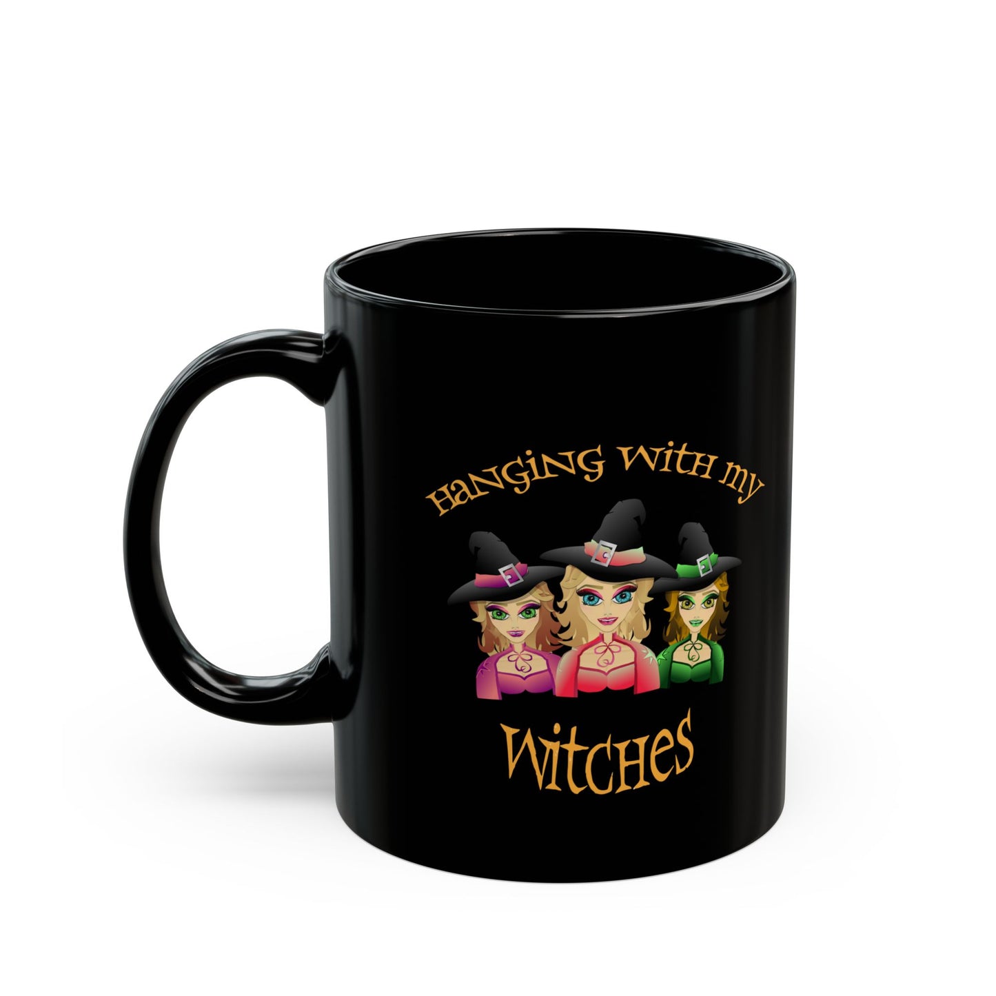 Halloween Black Cat Moon Mug