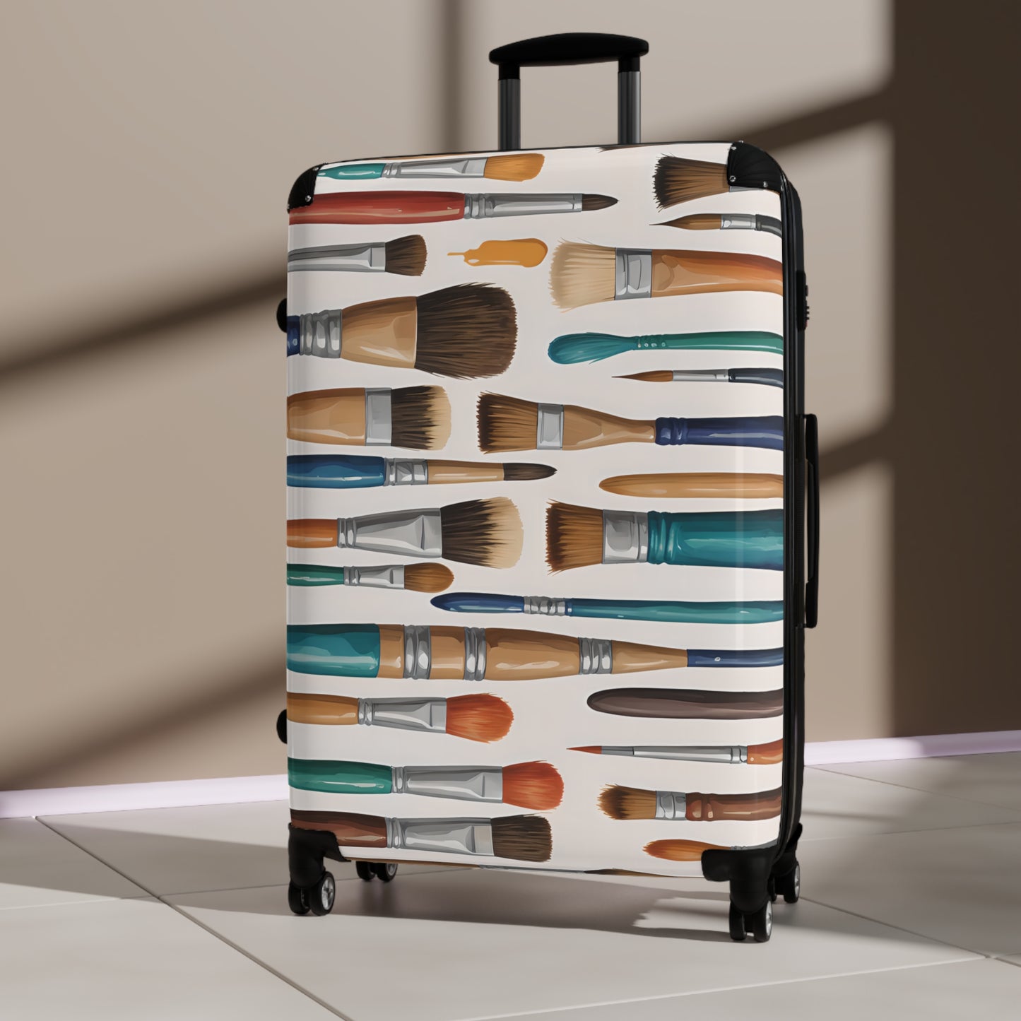 Artist's Brushes Travel Suitcase