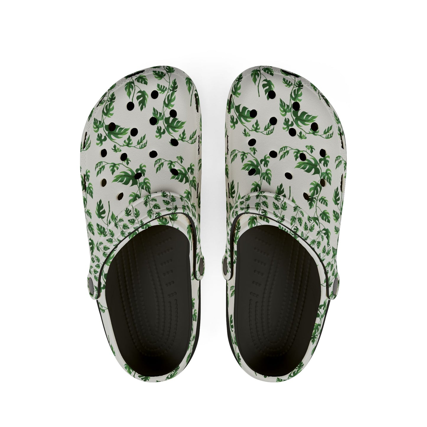 Leafy Green Garden Clogs