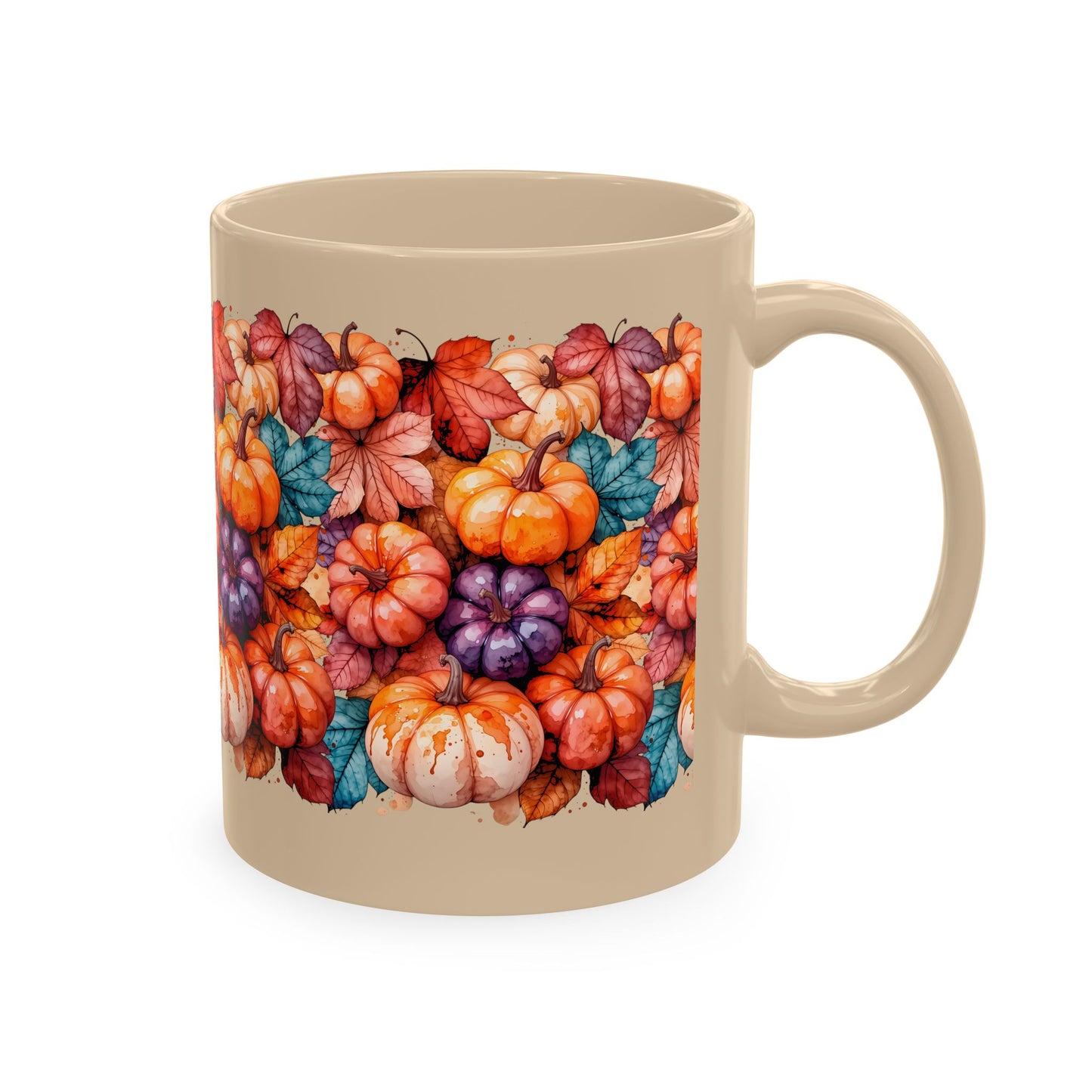Autumn Pumpkins Ceramic Mug