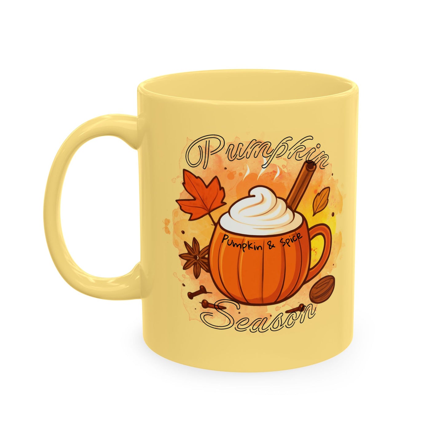 Pumpkin Spice Season Ceramic Mug