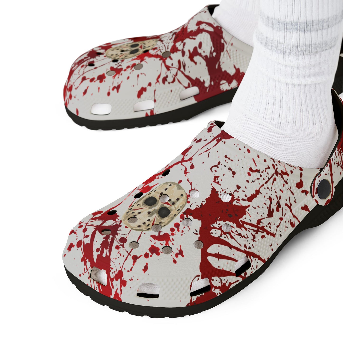Horror Jason Halloween Clogs