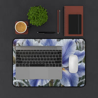 Iris Blossom Desk Mat