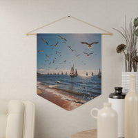Beachside Anchorage Pennant Wall Decor