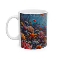 Underwater Coral Reef Ceramic Mug