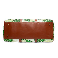 Tropical Monstera Waterproof Travel Bag