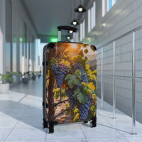 Wine Grapes Vineyard Cabin Suitcase