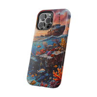 Vibrant Coral Reef Dive Magnetic Tough Phone Cases