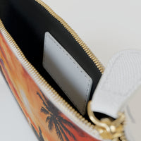 Beach Sunset Surf Mini Clutch Bag