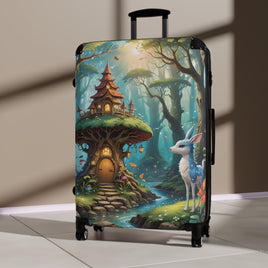 Enchanting Forest Travel Suitcase